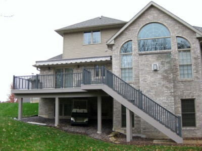 Exterior Railing from Doors N More