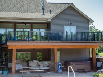 Exterior Railing from Doors N More