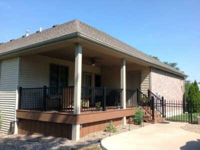 Exterior Railing from Doors N More