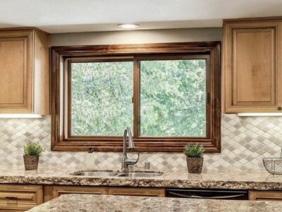 Slider Windows 1 Marvin Slider Window - wood grain interior