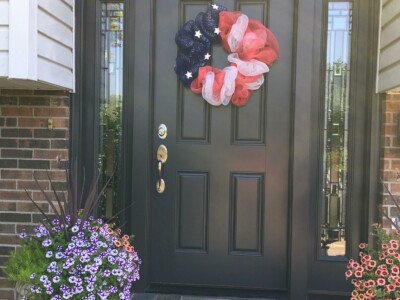Exterior Door with Double Sidelites by Doors-N-More