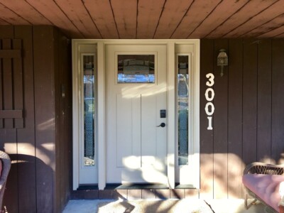 Exterior Door with Double Sidelites by Doors-N-More