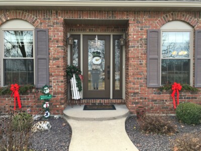 Exterior Door with Double Sidelites by Doors-N-More