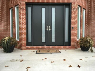 Double Door with Double Sidelites by Doors-N-More