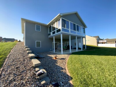 Elevated Deck to Sunroom Conversion from Doors-N-More