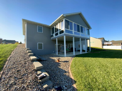 Elevated Deck to Sunroom Conversion from Doors-N-More