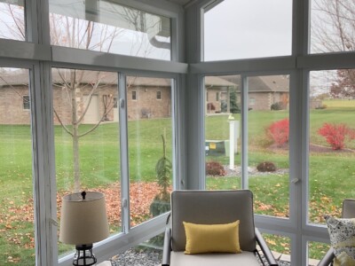 All Season Sunroom Interior by Doors-N-More