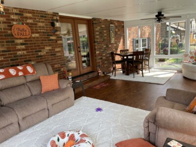 All Season Sunroom From Doors-N-More Interior